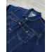 Куртка джинсовая Denim Jeans 888-33 темно-синяя
