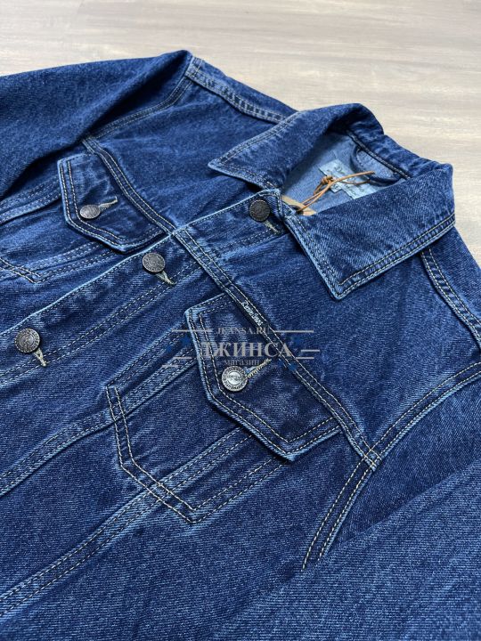 Куртка джинсовая Denim Jeans 999-4 синяя