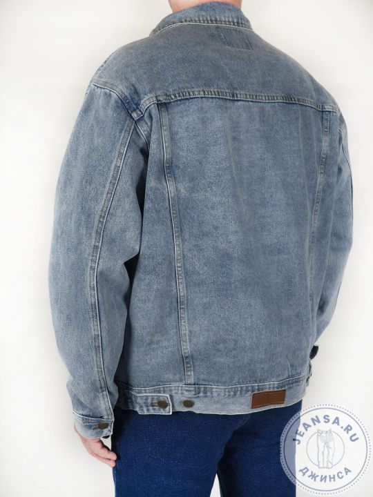 Куртка джинсовая MNT JEANS 4922 темно-голубая