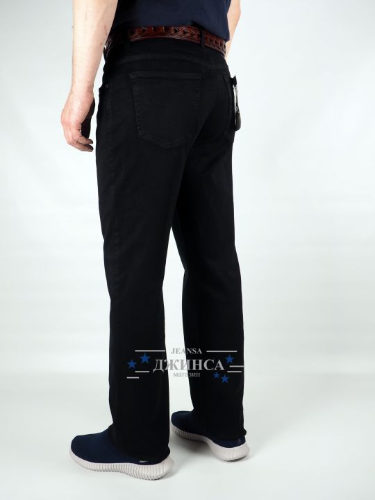 Джинсы Boss полиринг 158-11-H BLACK-BLACK черные 