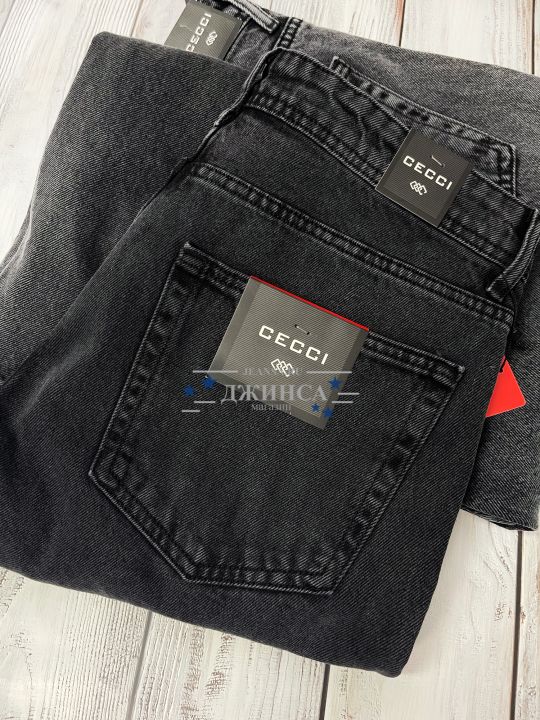 Джинсы мужские CECCI 33-05 темно-серые