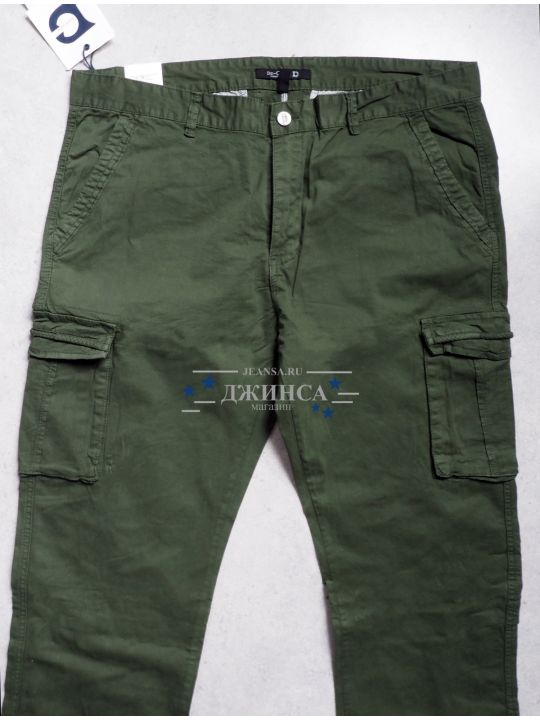 Брюки карго облегченные De-carty 0848 хаки