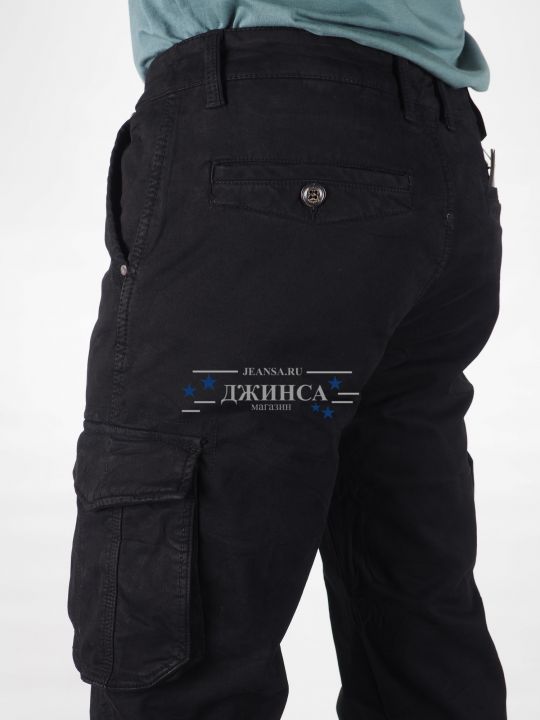Брюки карго зимние De-carty 8833-23 черные
