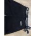 Карго джинсовые зимние с накладными карманами RBT 9026 черные