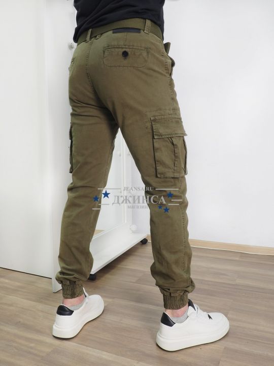 Джоггеры IN-YESIR 2103-14 коричневый хаки