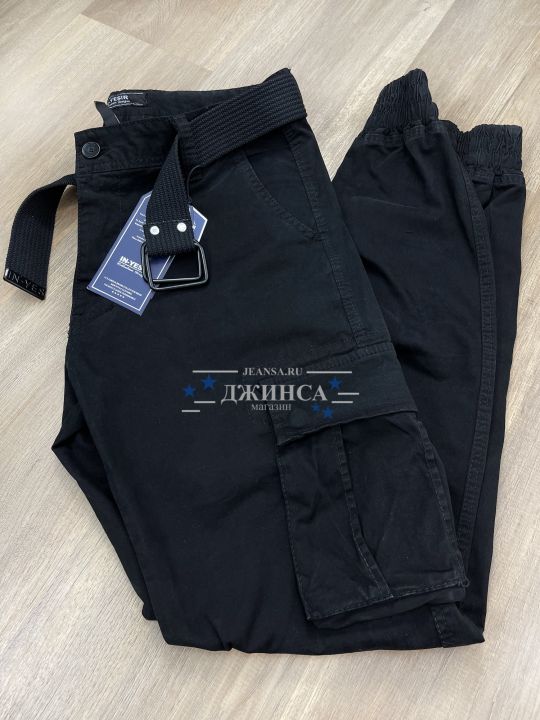 Джоггеры IN-YESIR 2301-1 черные