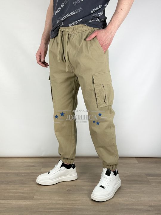 Джоггеры Lankins 5005-50 бежевые