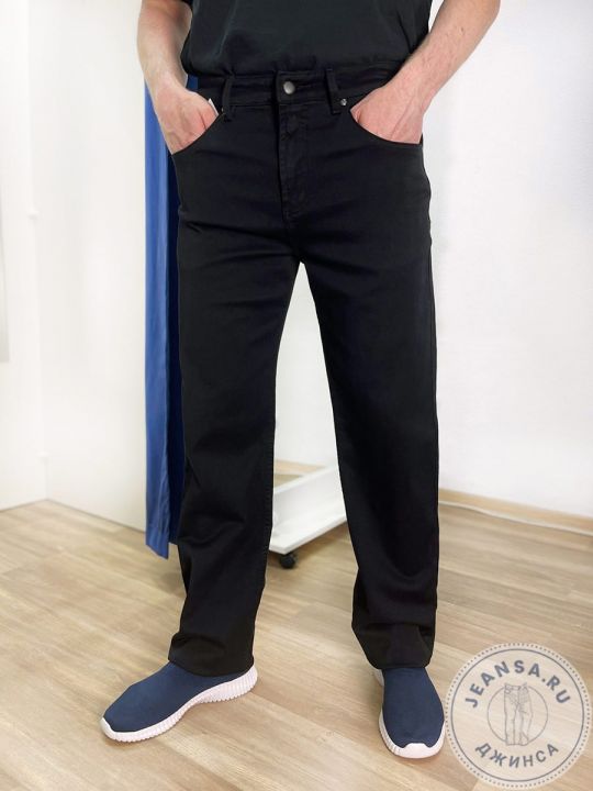 Джинсы MNT JEANSA полиринг 158-11-H Black черные