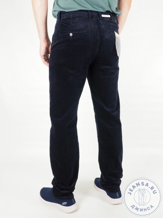 Брюки-хулиганы вельветовые HELEN MONTANA 5808-1 темно-синие