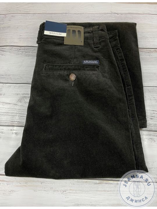 Брюки-хулиганы вельветовые HELEN MONTANA 5808-8 хаки