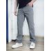 Джинсы летние MNT JEANS M-709 с патчем на кармане светло-серые