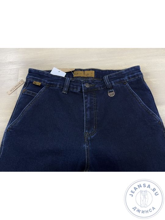 Джинсы-хулиганы HELEN MONTANA 8088 темно-синие, стрейч