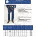 Джинсы летние MNT JEANS M-709 с патчем на кармане светло-серые