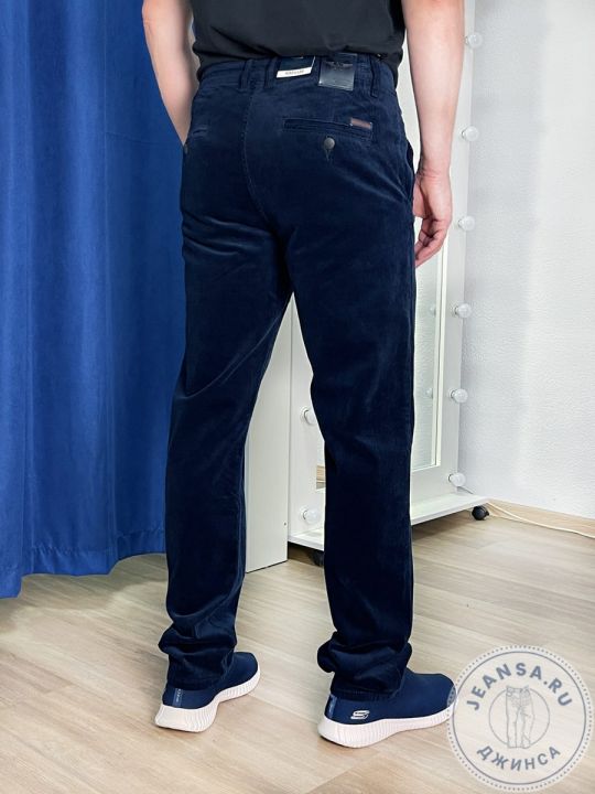 Брюки-хулиганы вельветовые MNT JEANSA 5808-2 синие