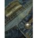 Джинсы Texas Cotton ткань елочка 1121-04 с зеленцой Джинсы Texas Cotton ткань елочка 1121-04 с зеленцой