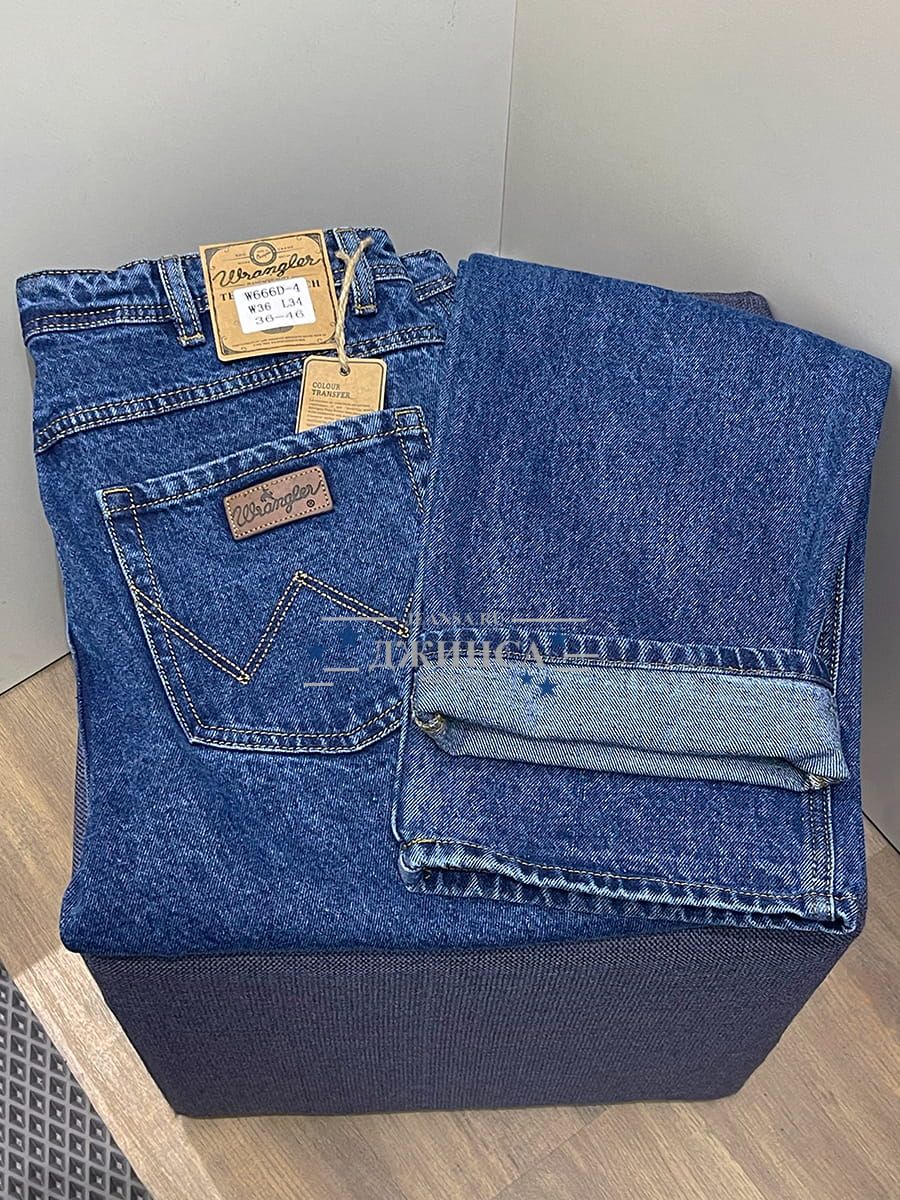 Джинсы Wrangler Texas Cotton 666AL-4 рост L32 цвет синий