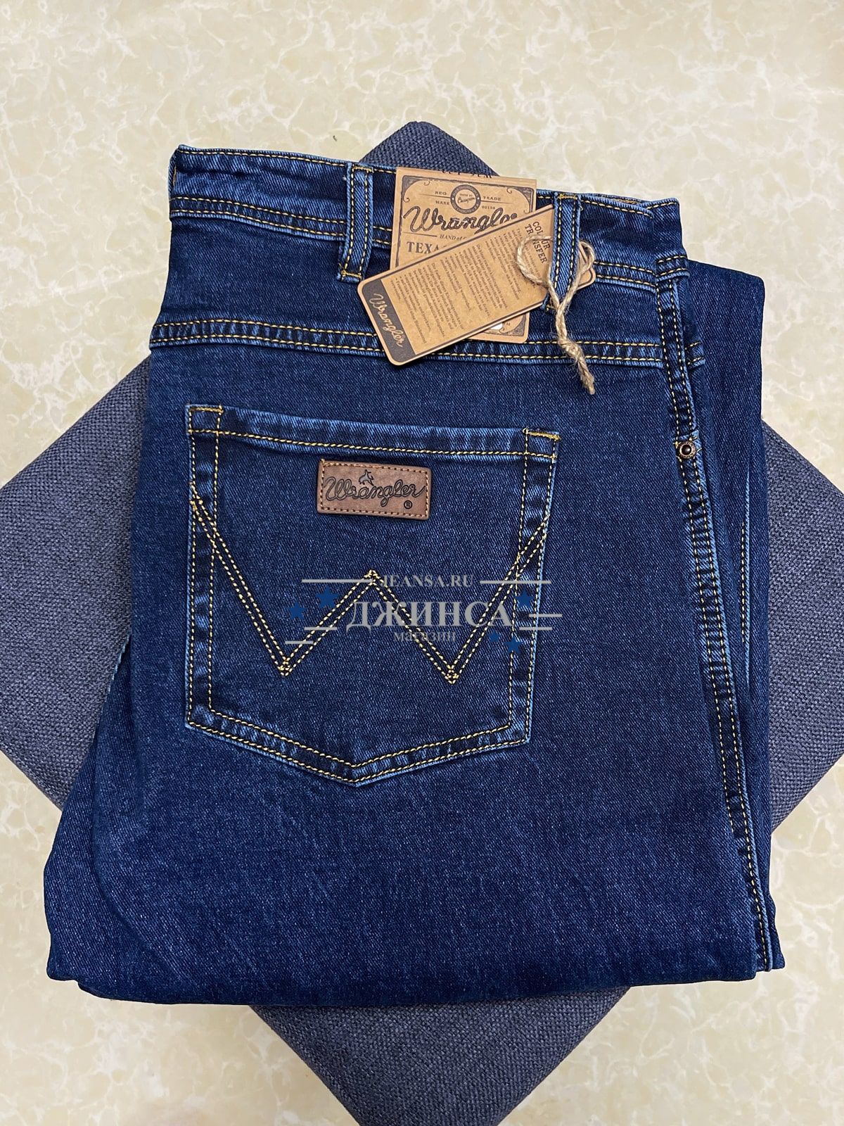 Джинсы Wrangler Texas Stretch 777AL-5 рост L32 цвет синий Джинсы Wrangler Texas Stretch 777AL-5 рост L32 цвет синий