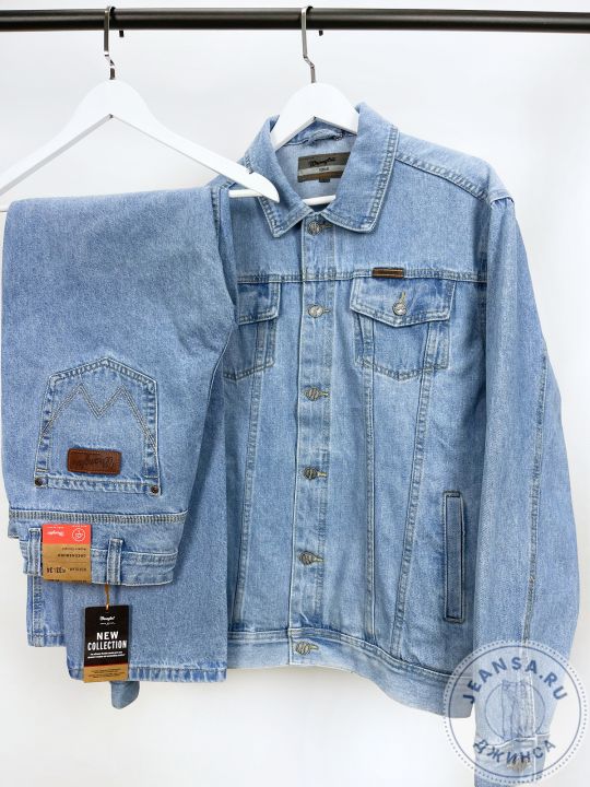 Куртка джинсовая Wranglerjeansa jeansa 8852 голубая