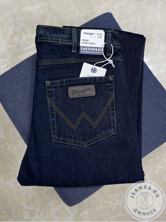 Джинсы WRN JEANS Texas W-37 в хлопке, темные серо-синие