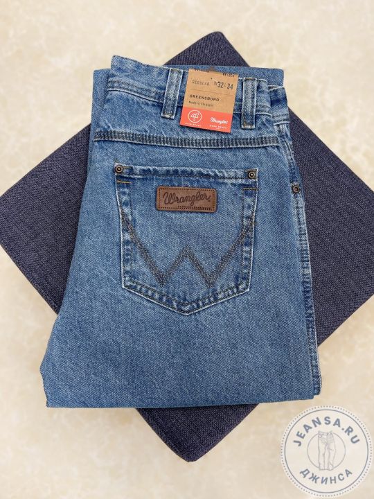 Джинсы WRN JEANS Texas Greensboro W-51 в хлопке, светло-синие