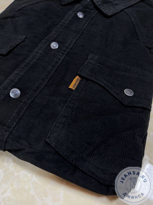 Рубашка вельветовая Helen Montana черного цвета, арт.4501