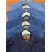 Рубашка джинсовая летняя MNT JEANS M-517 синяя