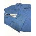 Рубашка джинсовая летняя MNT JEANS M-501 светло-синяя