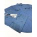 Рубашка джинсовая летняя MNT JEANS M-501 светло-синяя