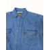 Рубашка джинсовая летняя MNT JEANS M-501 светло-синяя