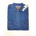 Рубашка джинсовая летняя MNT JEANS M-517 синяя