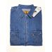 Рубашка джинсовая летняя MNT JEANS M-517 синяя