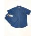 Рубашка джинсовая летняя MNT JEANS M-537 синяя