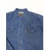 Рубашка джинсовая летняя MNT JEANS M-537 синяя